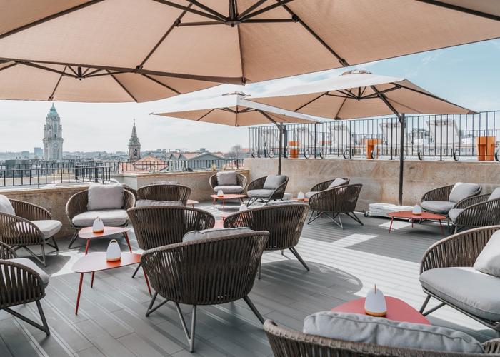 Terraço do jardín – exterio Vincci Bonjardim 4* Oporto Terraço do jardín – exterio Vincci Bonjardim 4* Oporto